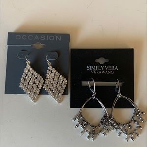 Vera Wang & Occasion Earrings